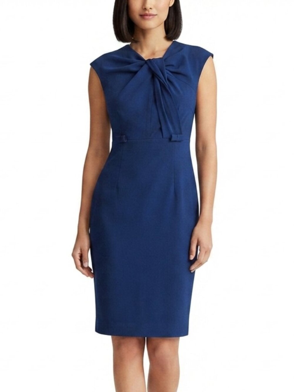 Calvin Klein Empire Waist Knot Front Sheath Dress- Sz. 4
